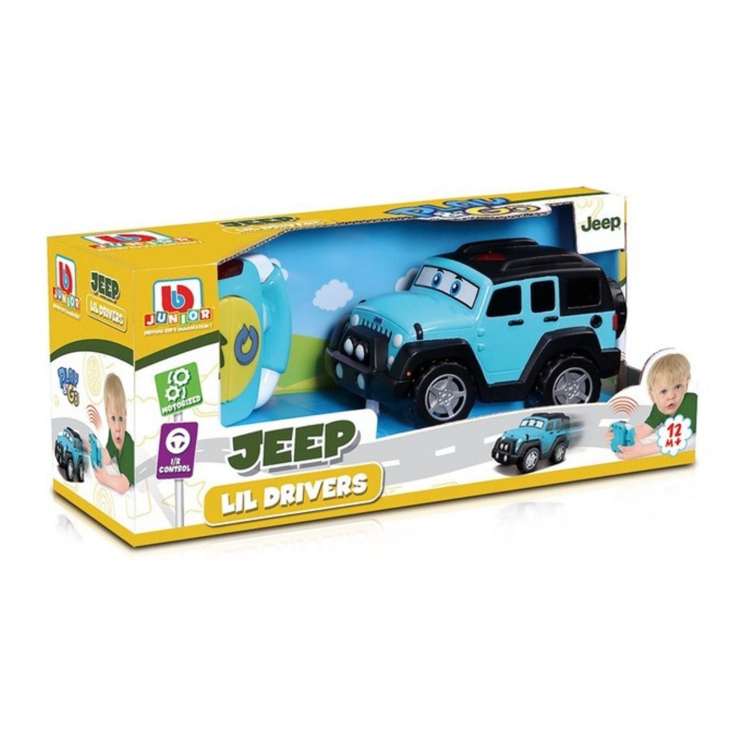 Bburago Junior Lil Drivers Jeep Wrangler Unlimited