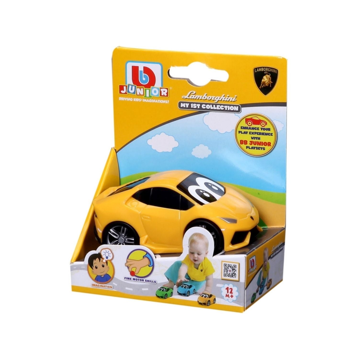 Bburago Junior My First Collection - Lamborghini Huracan (Yellow)