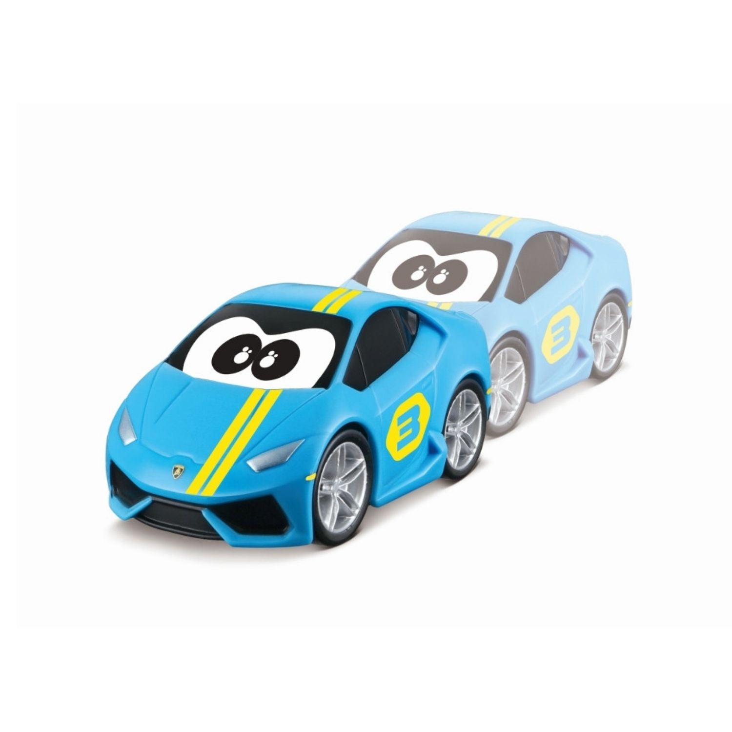 Bburago Junior Push & Race Lamborghini Huracan - Blue