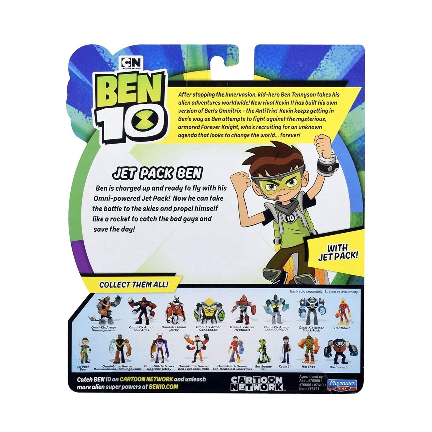 Figures　Ben　10　Basic　Jet　Ben　Ben　Aliens　Pack