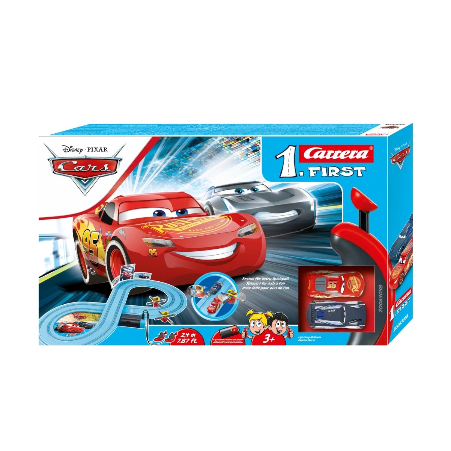 Carrera First Disney/Pixar Cars - Power Duell Set 2.4m