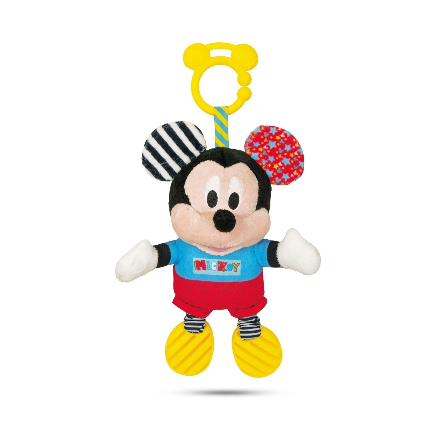 Disney Baby Mickey Basic Plush Rattle