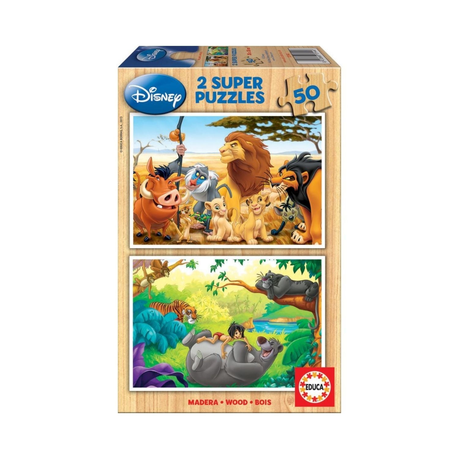 Educa Animal Friends Puzzles (2 x 50pc)