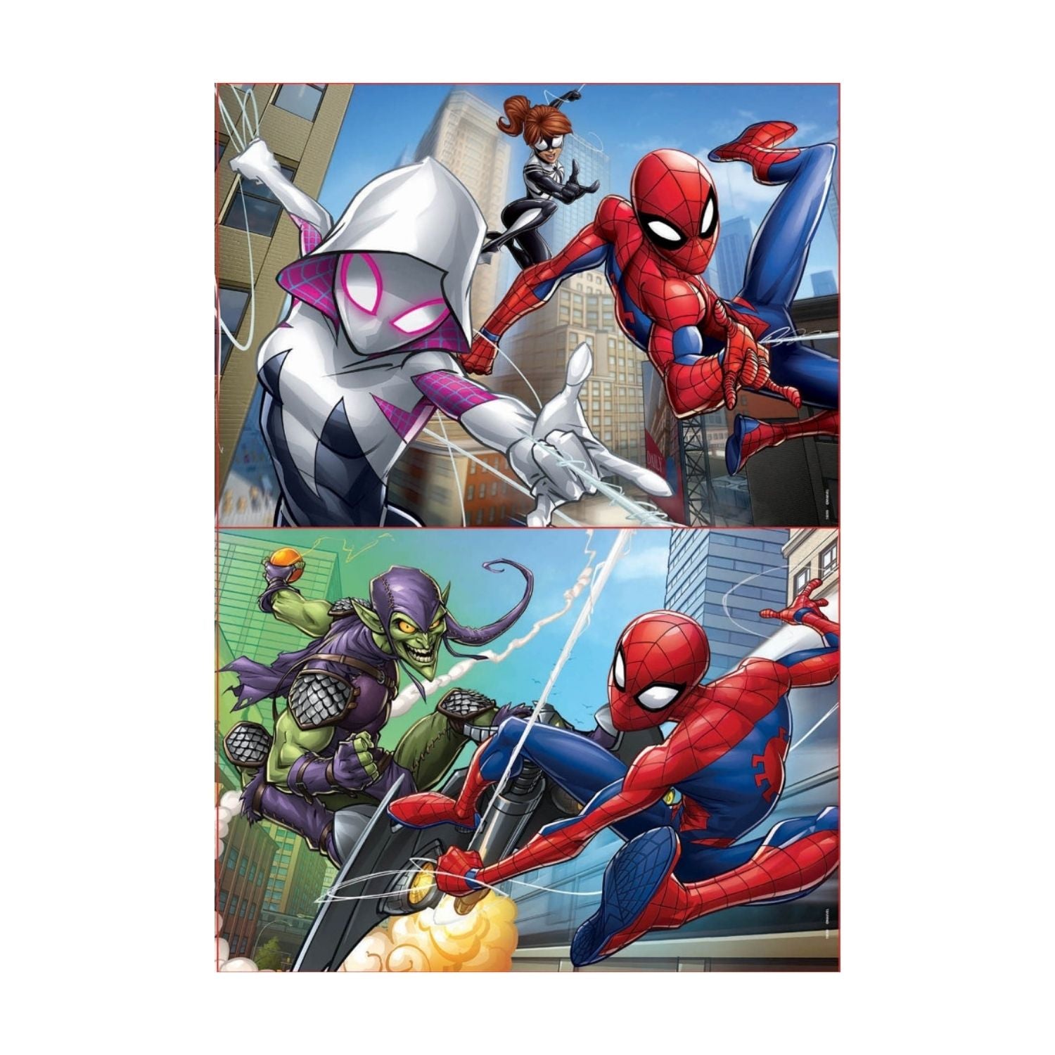 Educa Spider-Man Wooden Puzzle - 2 x 48 Pieces