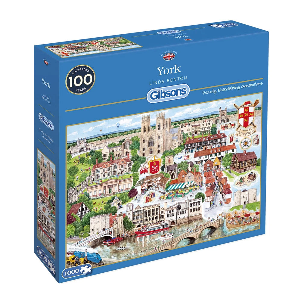 Gibsons York Jigsaw Puzzle 1000 Piece