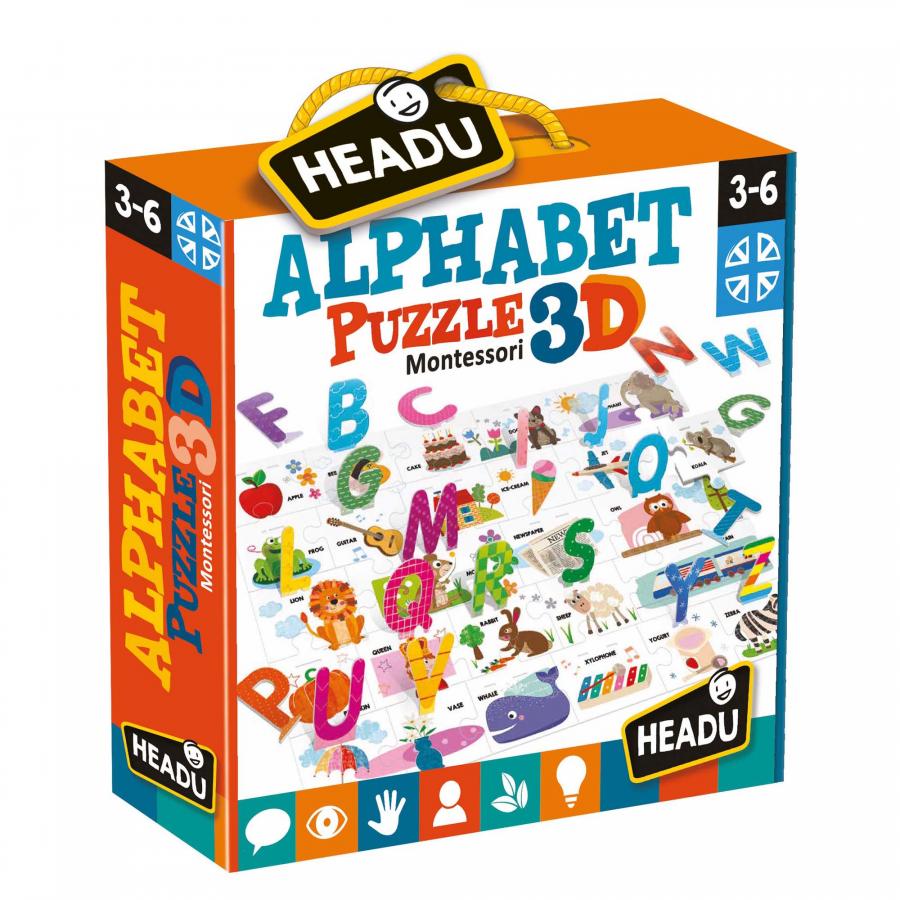 Headu Montessori Alphabet Puzzle