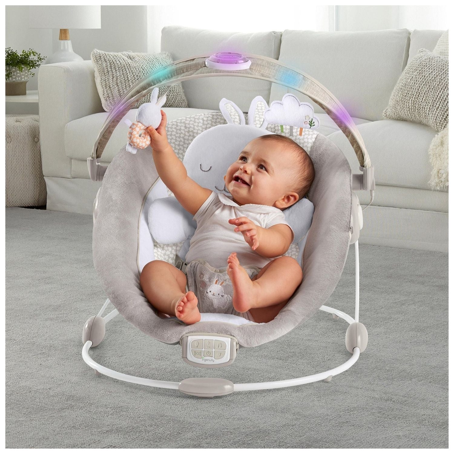 Ingenuity Inlighten Bouncer Twinkle Tails