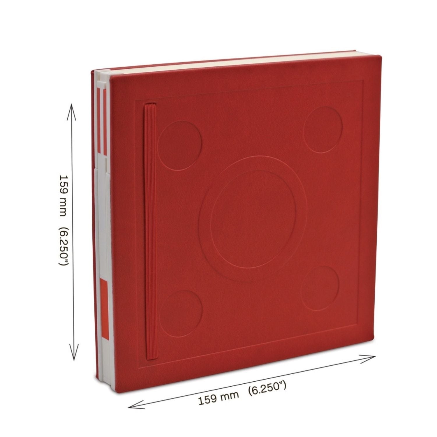 LEGO® 2.0 Locking Notebook with Gel Pen - Red