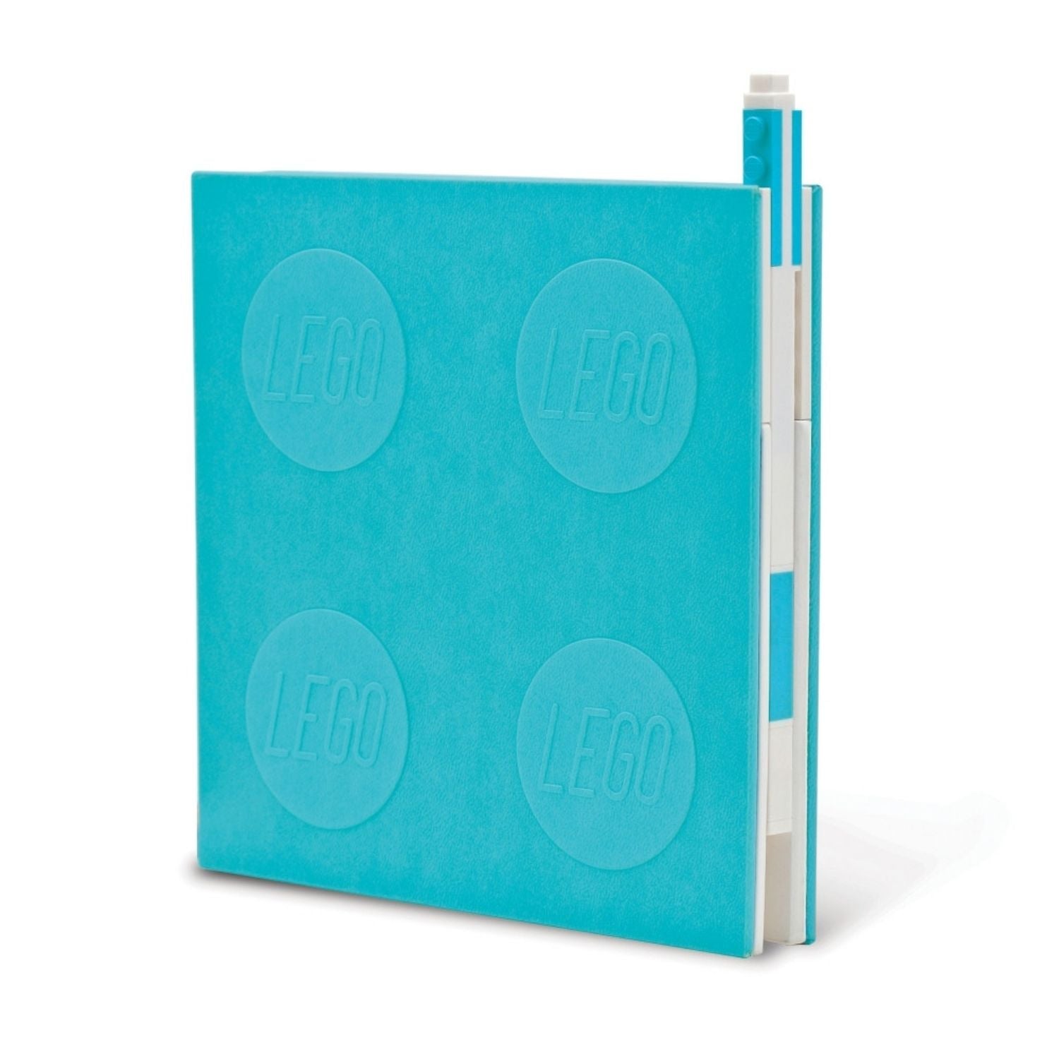 LEGO® 2.0 Locking Notebook with Gel Pen - Azure