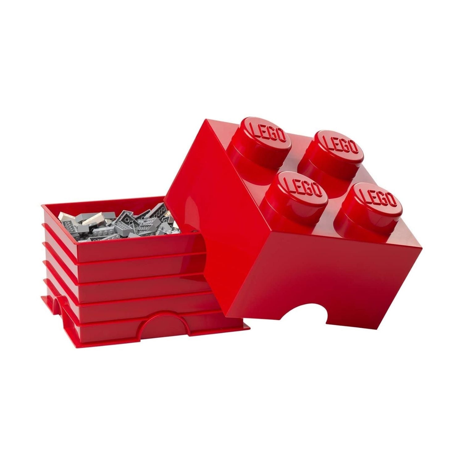 LEGO® 4-Stud Red Storage Brick