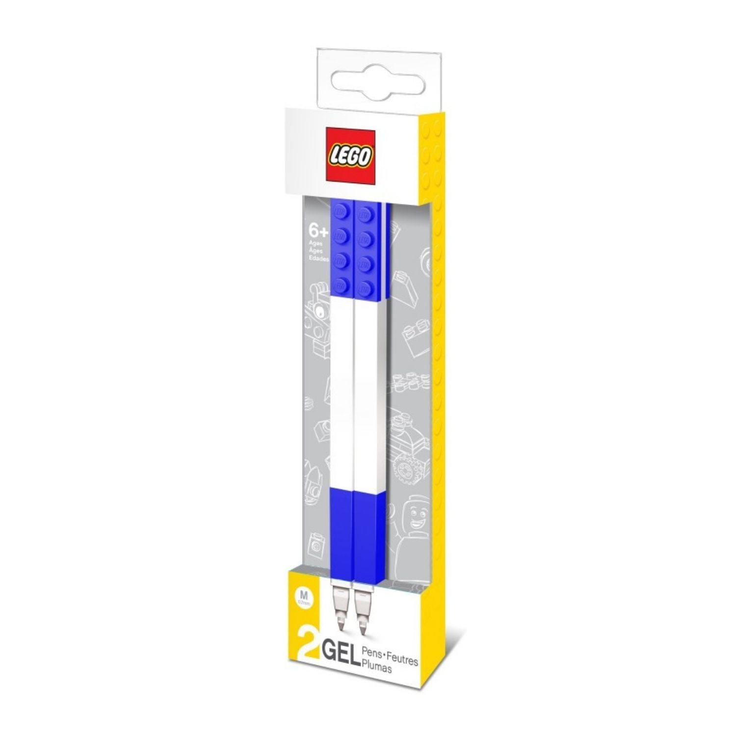 LEGO® Blue Gel Pens 2 Piece