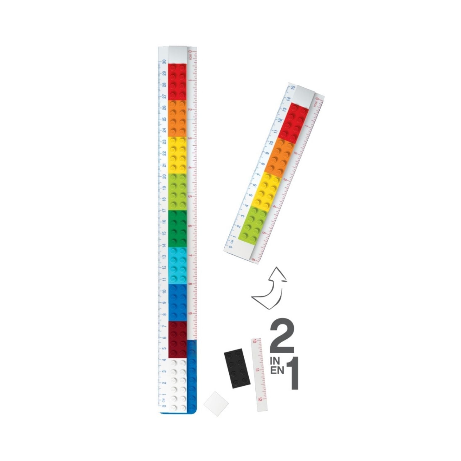 LEGO® Buildable Ruler With Minifigure