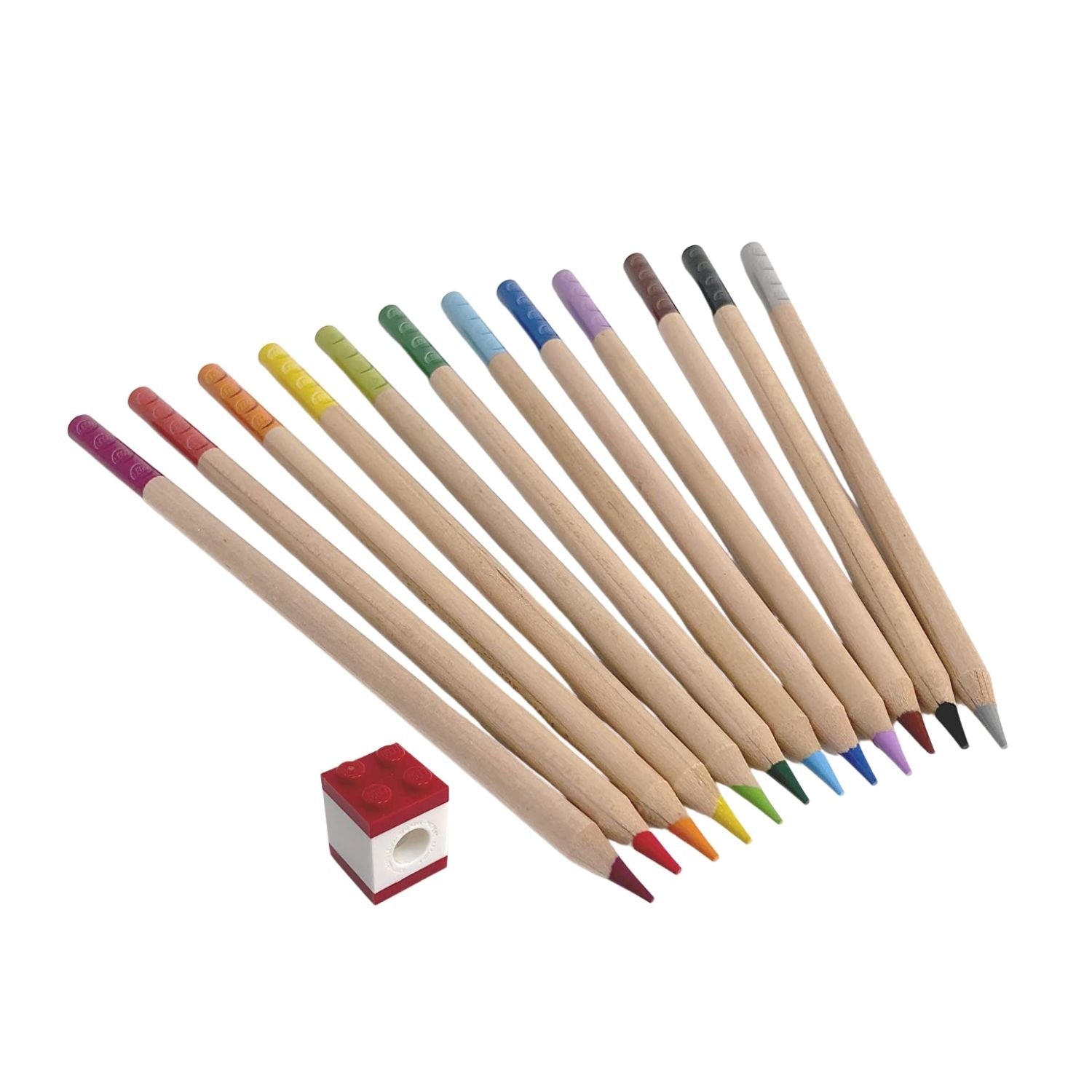 LEGO® Coloured Pencils With Toppers 12 Piece