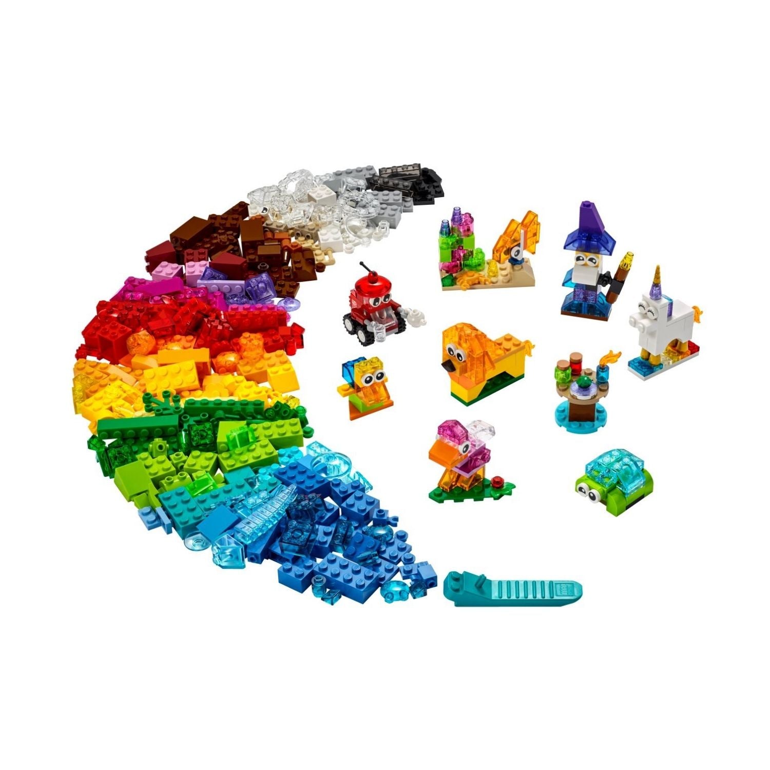 LEGO® Creative Transparent Bricks