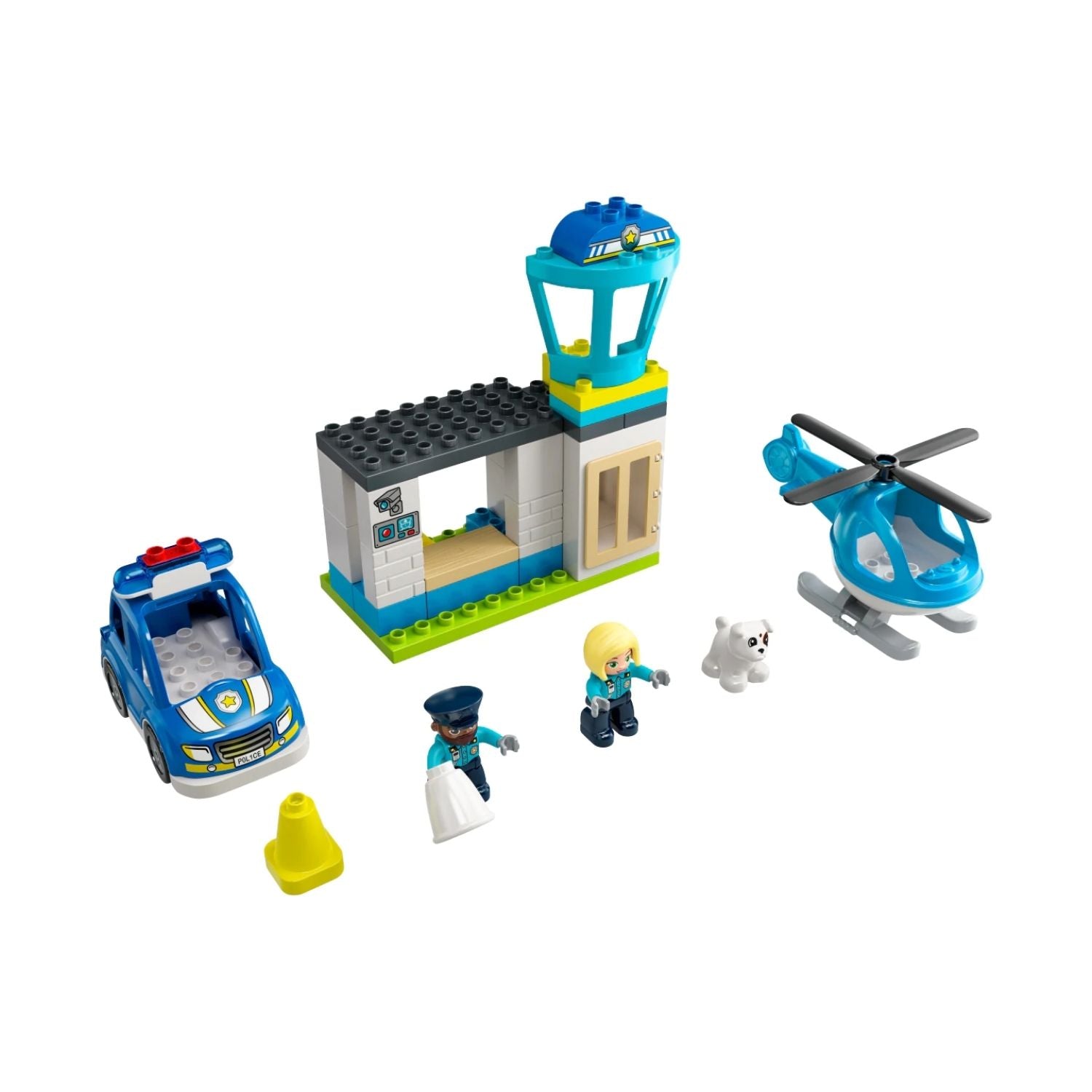 LEGO® DUPLO® Rescue Police Station & Helicopter (10959)