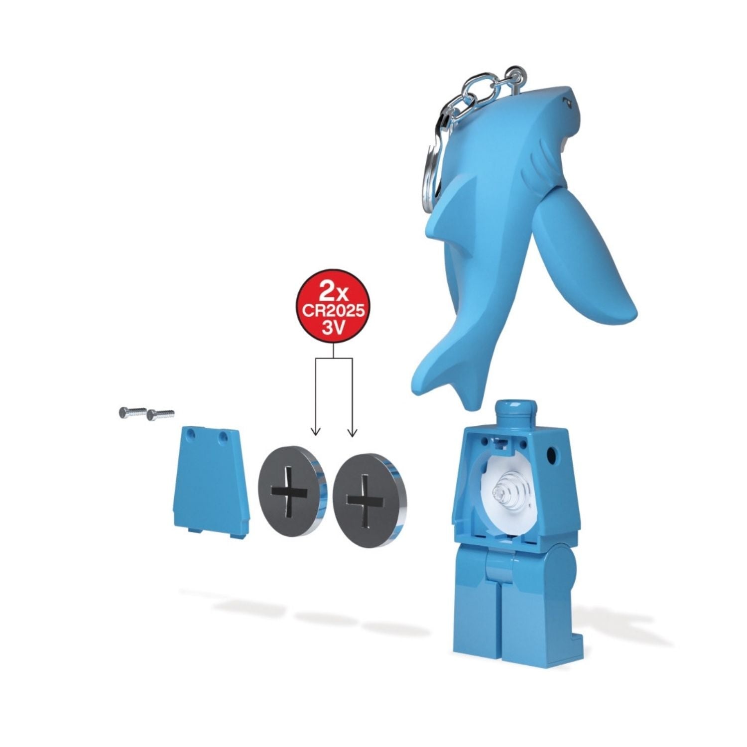 LEGO® Iconic - Shark Suit Guy Key Chain