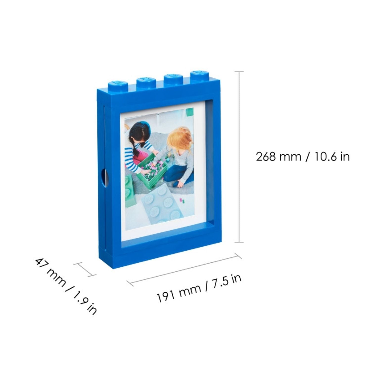 LEGO® Picture Frame - Blue