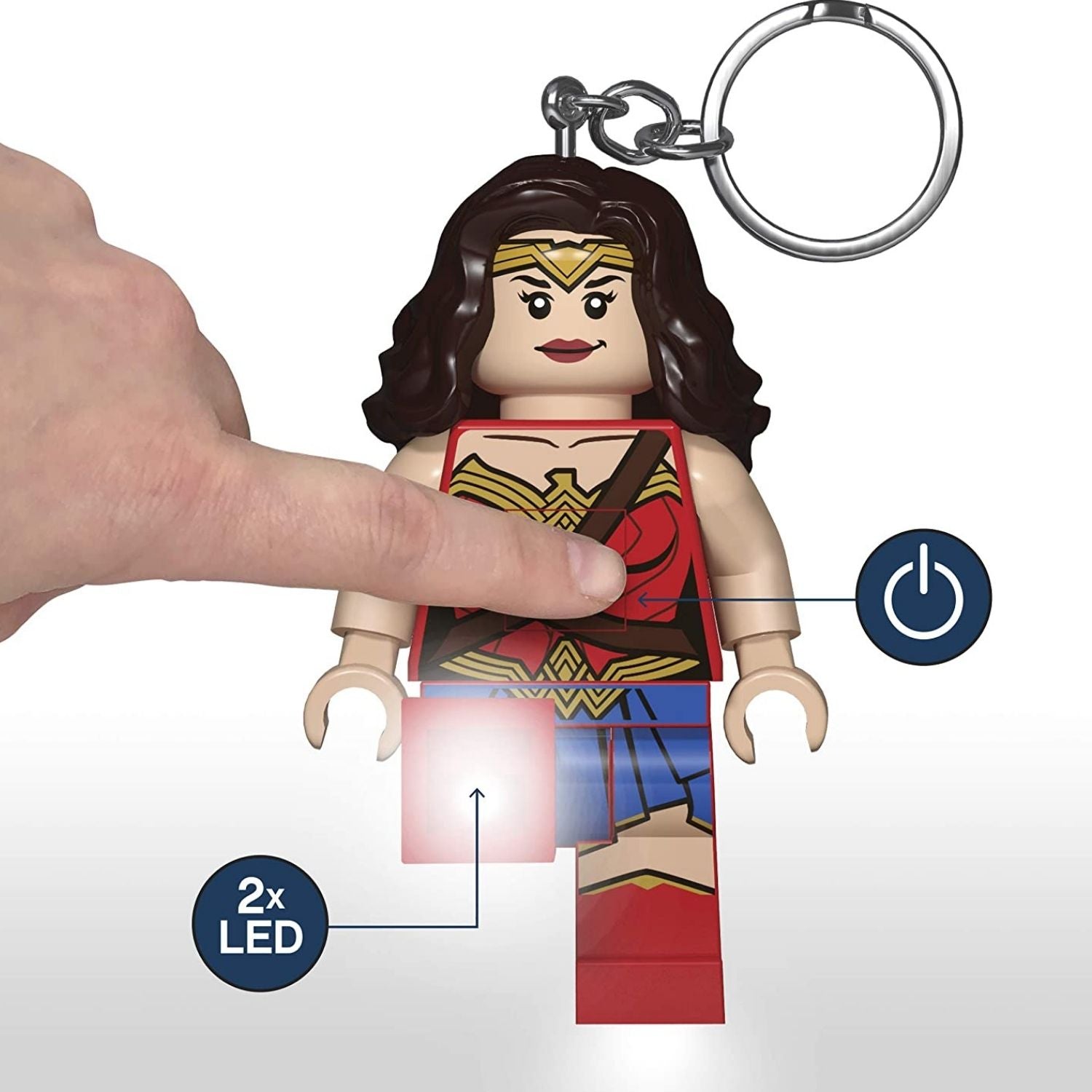 LEGO® Super Heroes - Wonder Woman Key Chain Light