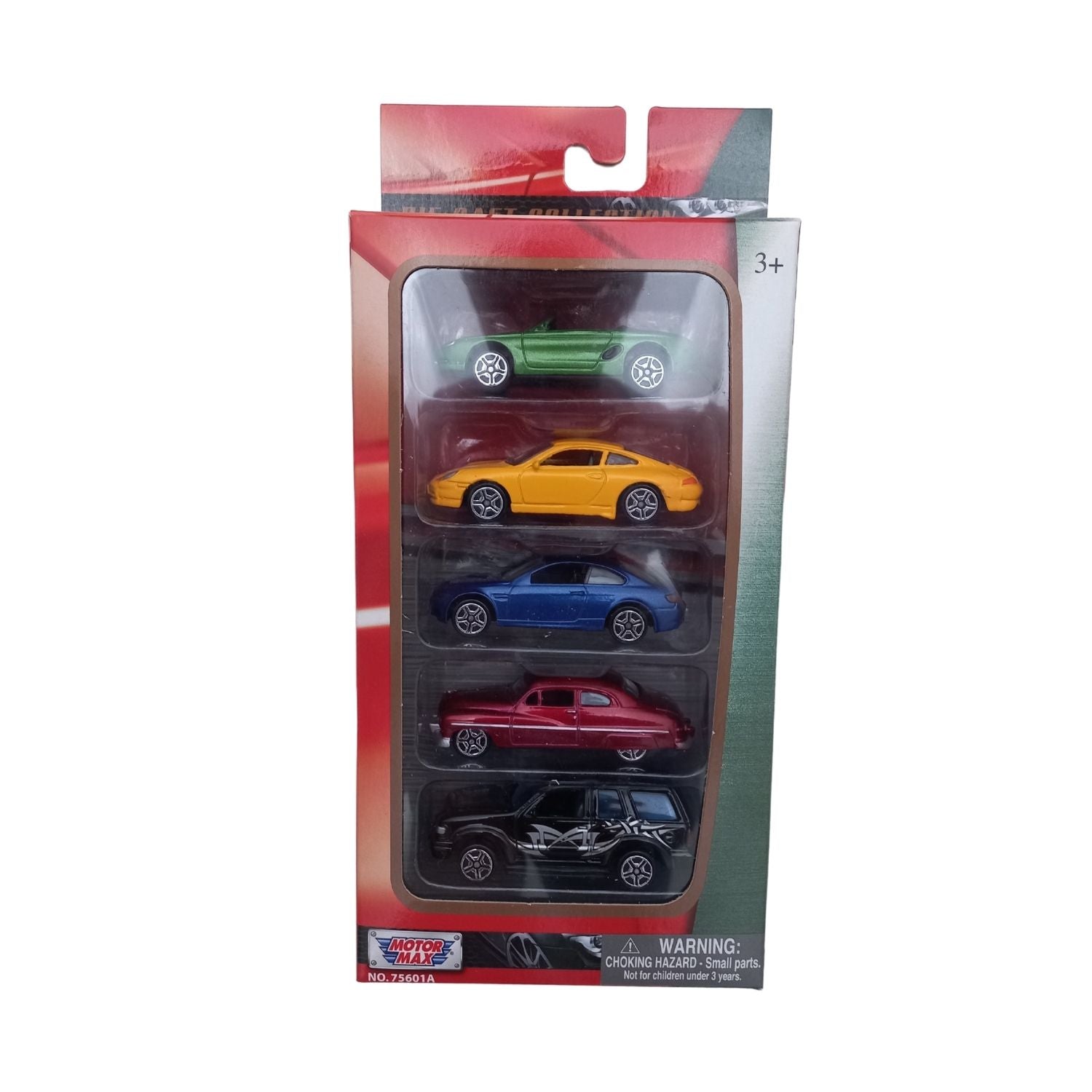 Motormax 5pc 1:64 Diecast Car, Asst.