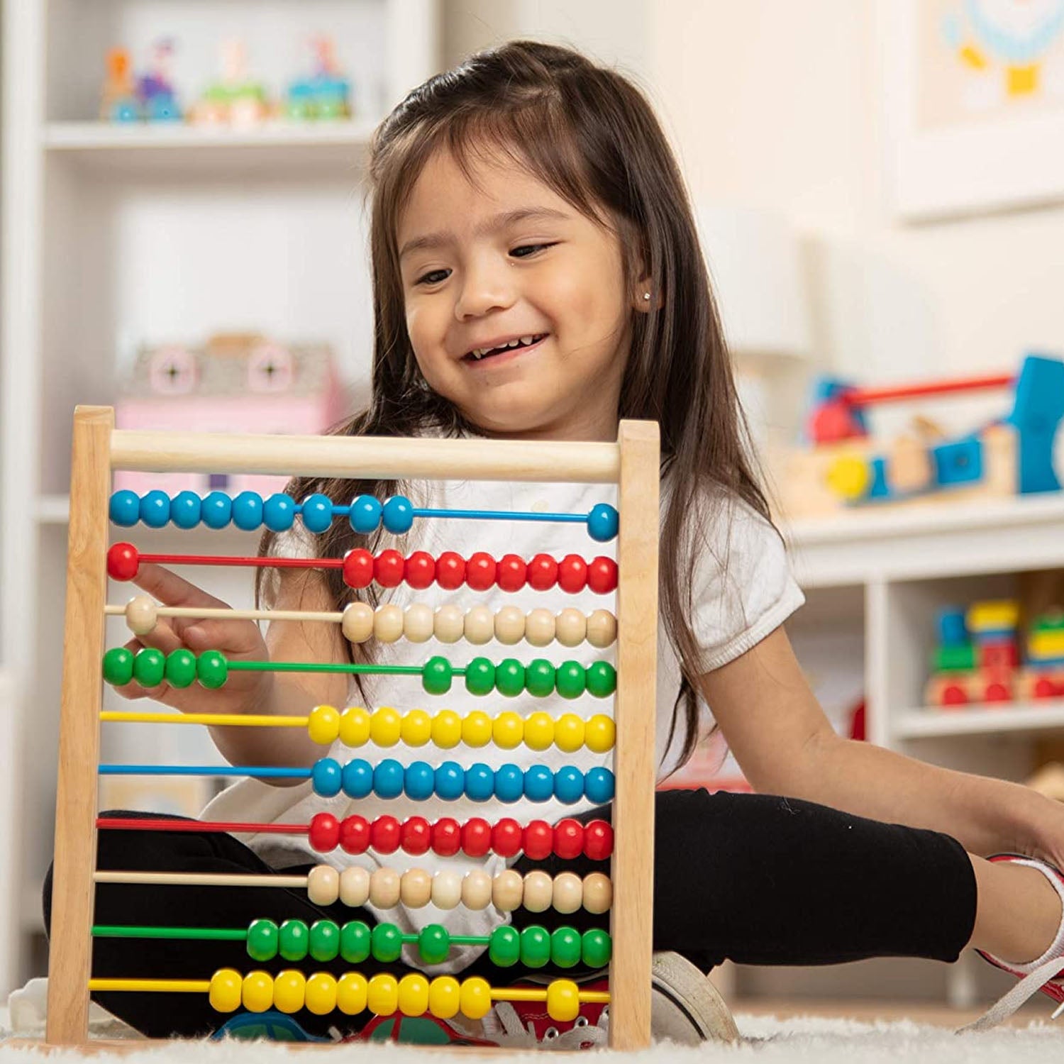 Melissa & Doug Abacus Classic Wooden Toy