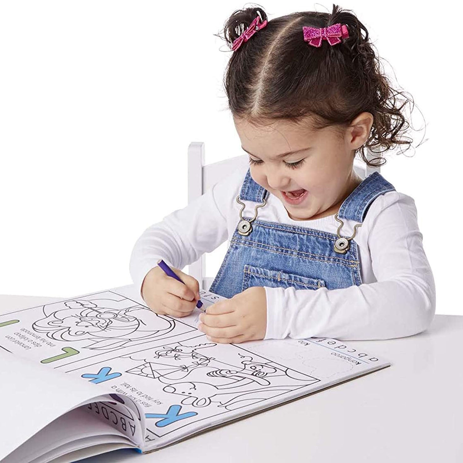 Melissa & Doug Alphabet Activity Sticker Pad for Colouring