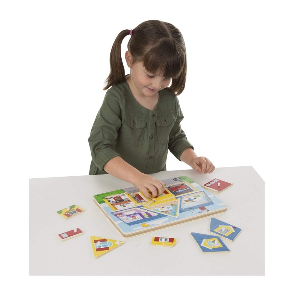 Melissa & Doug Around The House Sound Puzzle