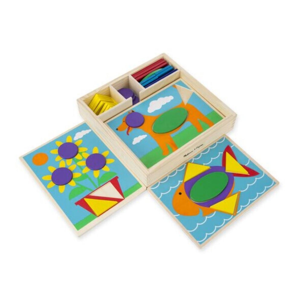 Melissa & Doug Beginner Pattern Blocks