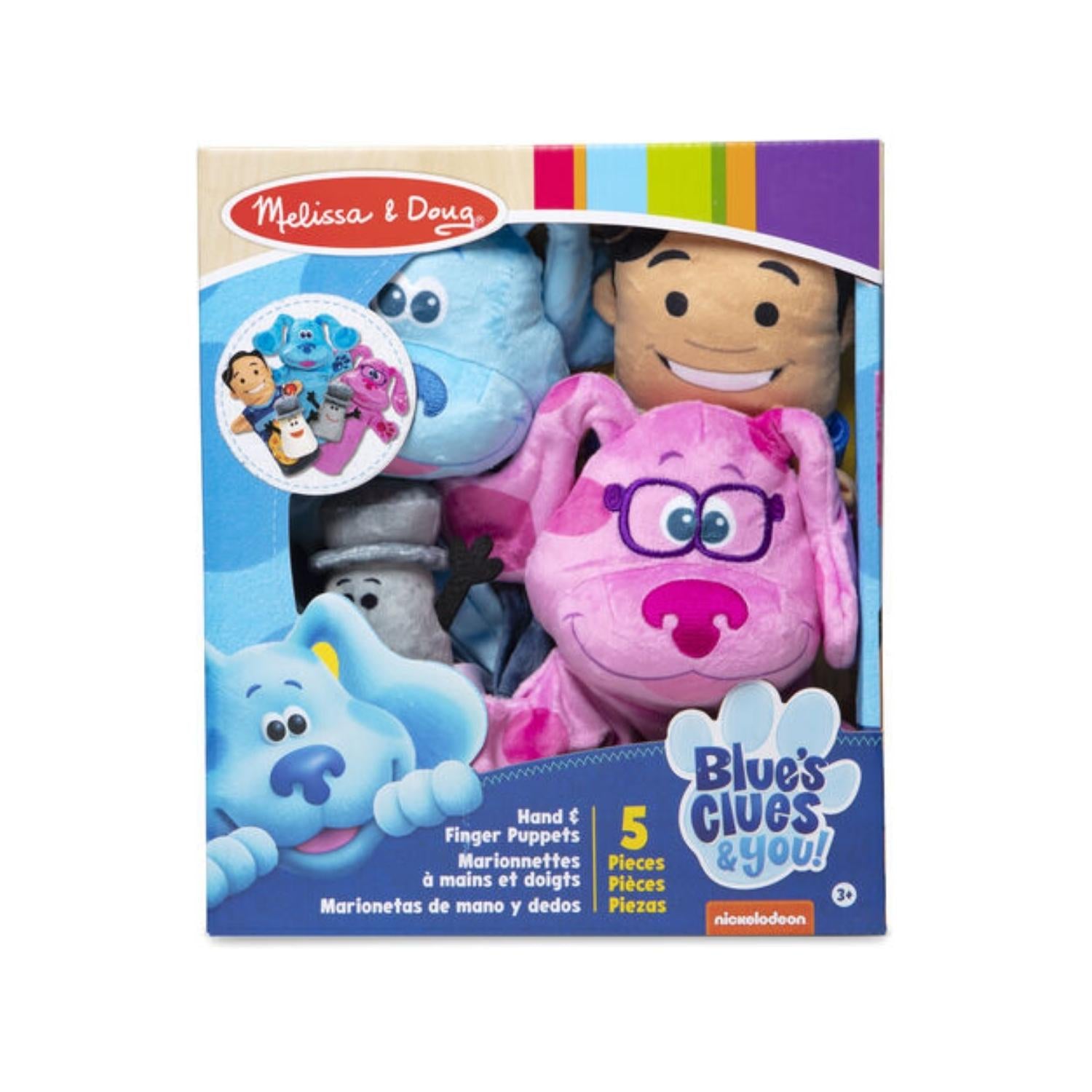 Melissa & Doug Blues Clues Hand & Finger Puppets