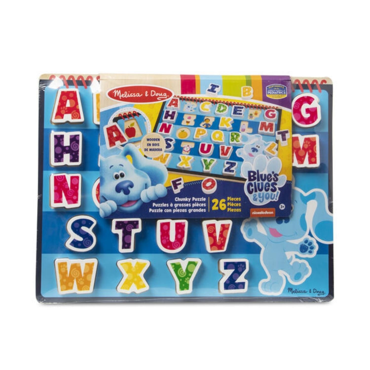 Melissa & Doug Blues Clues Wooden Chunky Puzzle