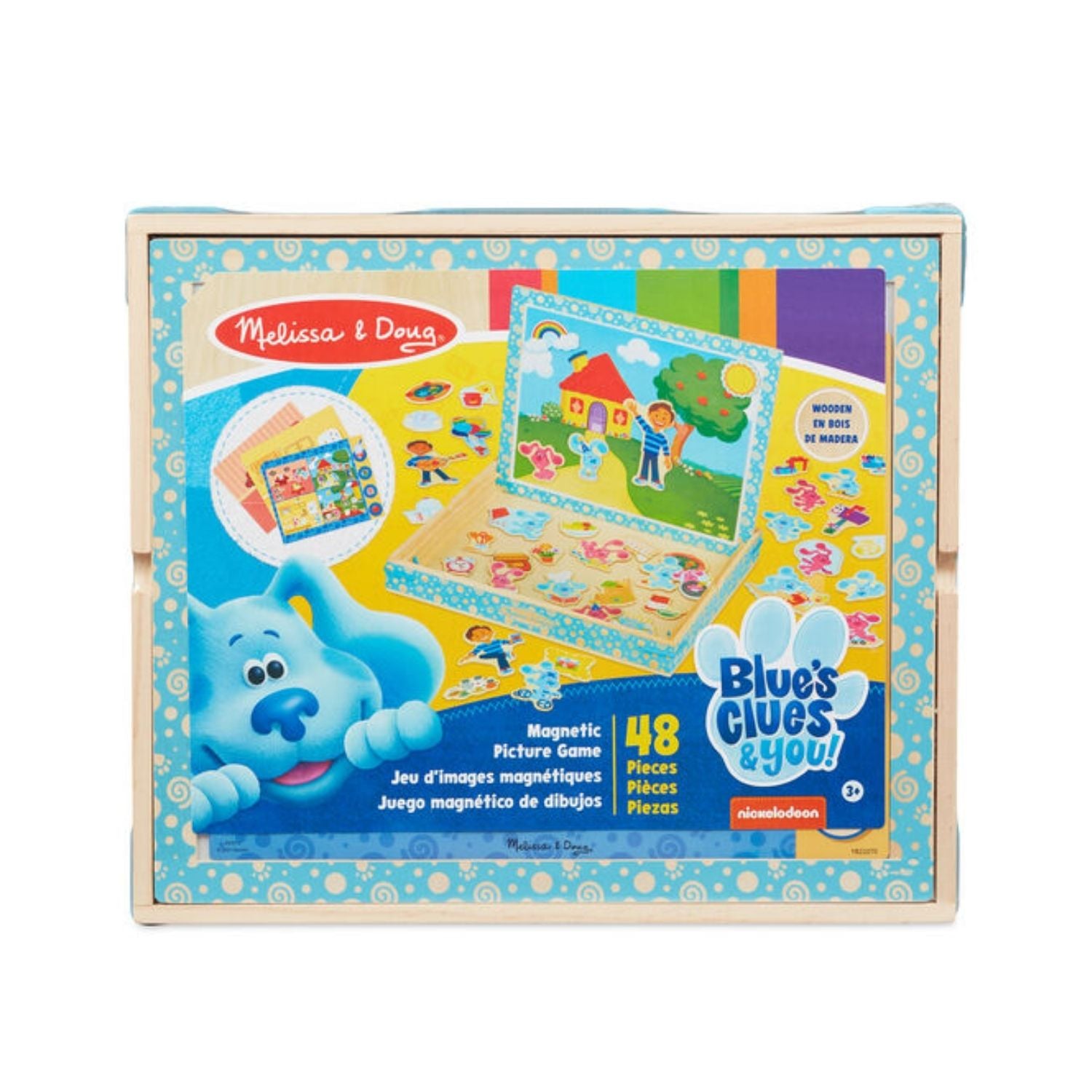 Melissa & Doug Blues Clues Wooden Magnetic Picture Set