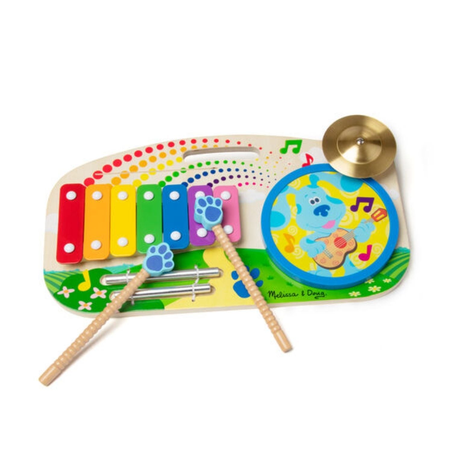 Melissa & Doug Blues Clues Wooden Music Maker Board