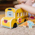 Melissa & Doug Blues Clues Wooden Pull-Back School Bus