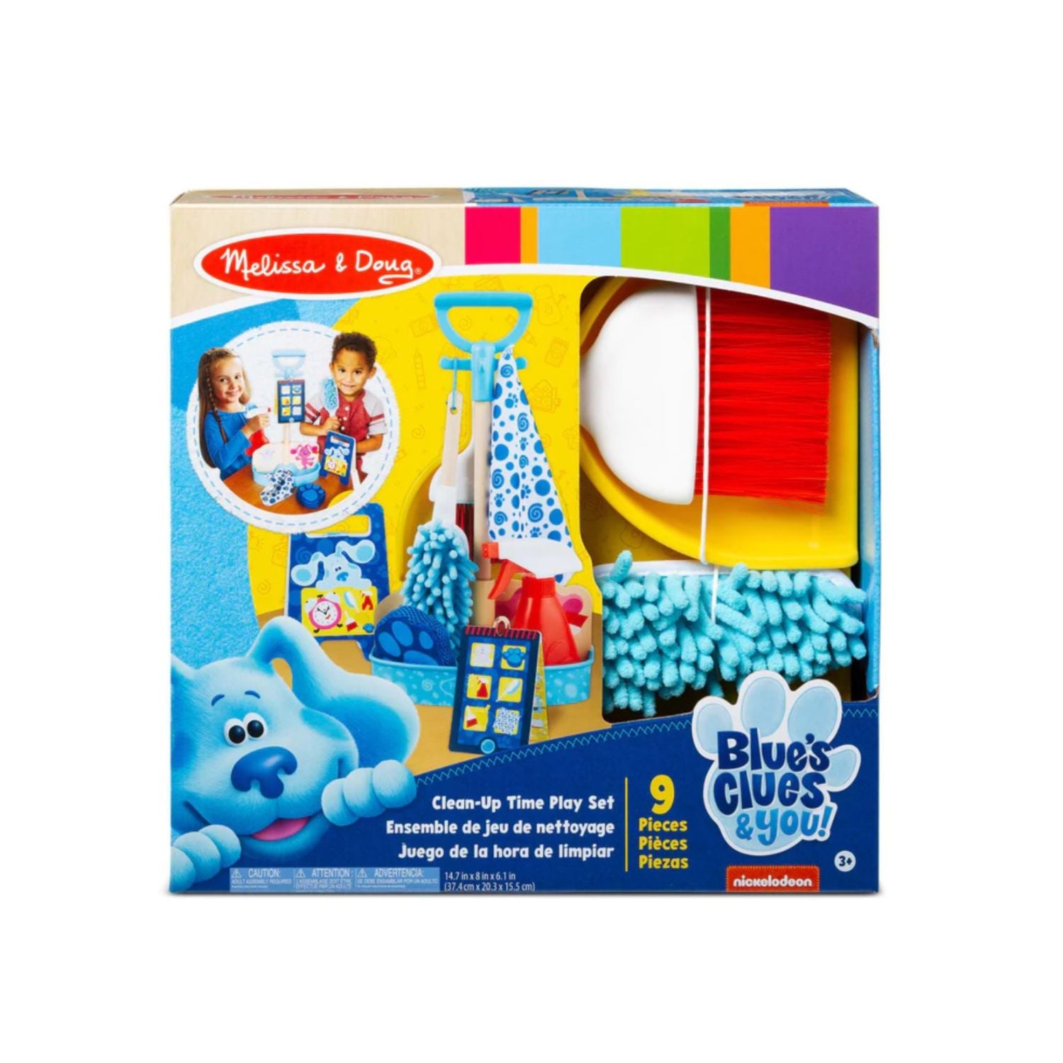 Melissa & Doug Blues Clues & You! Clean-Up Time Play Set