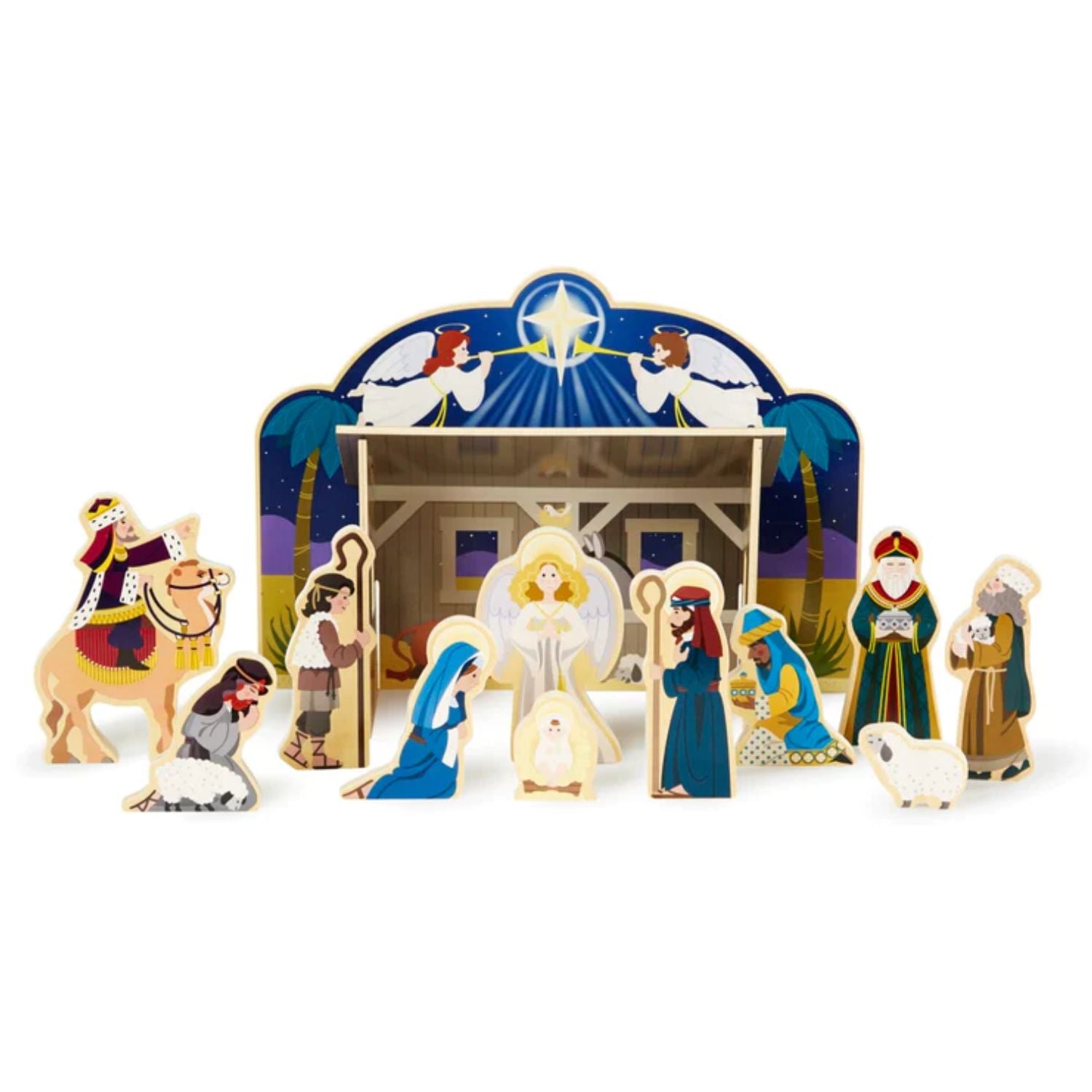 Melissa & Doug Christmas Nativity Set