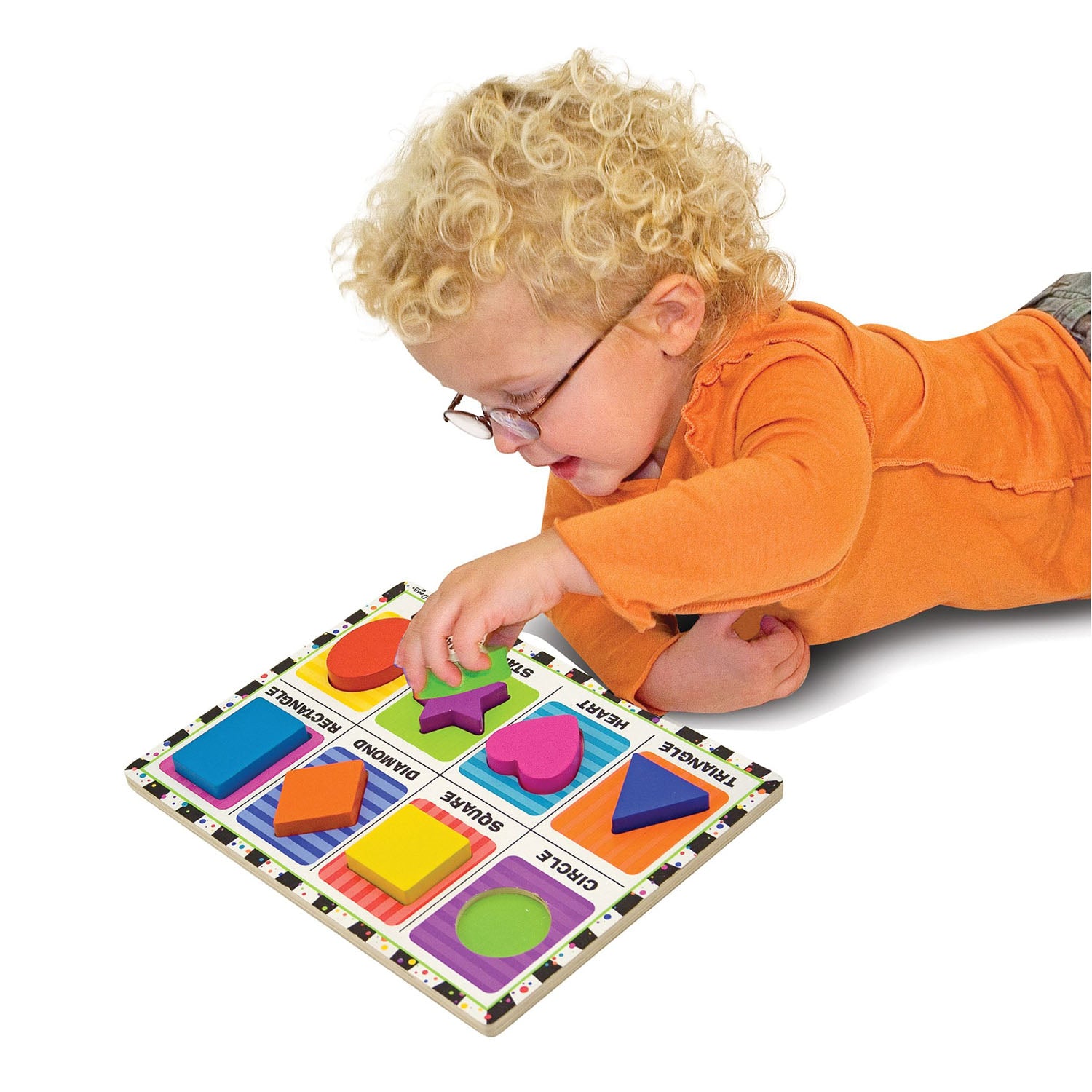 Melissa & Doug Chunky Puzzle - Shapes