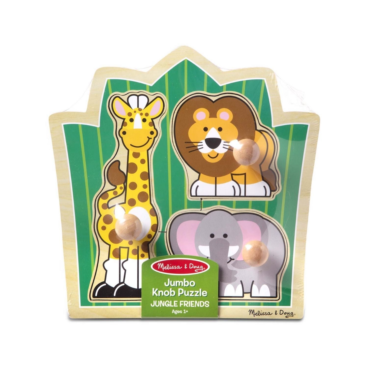 Melissa & Doug Jungle Friends Jumbo Knob