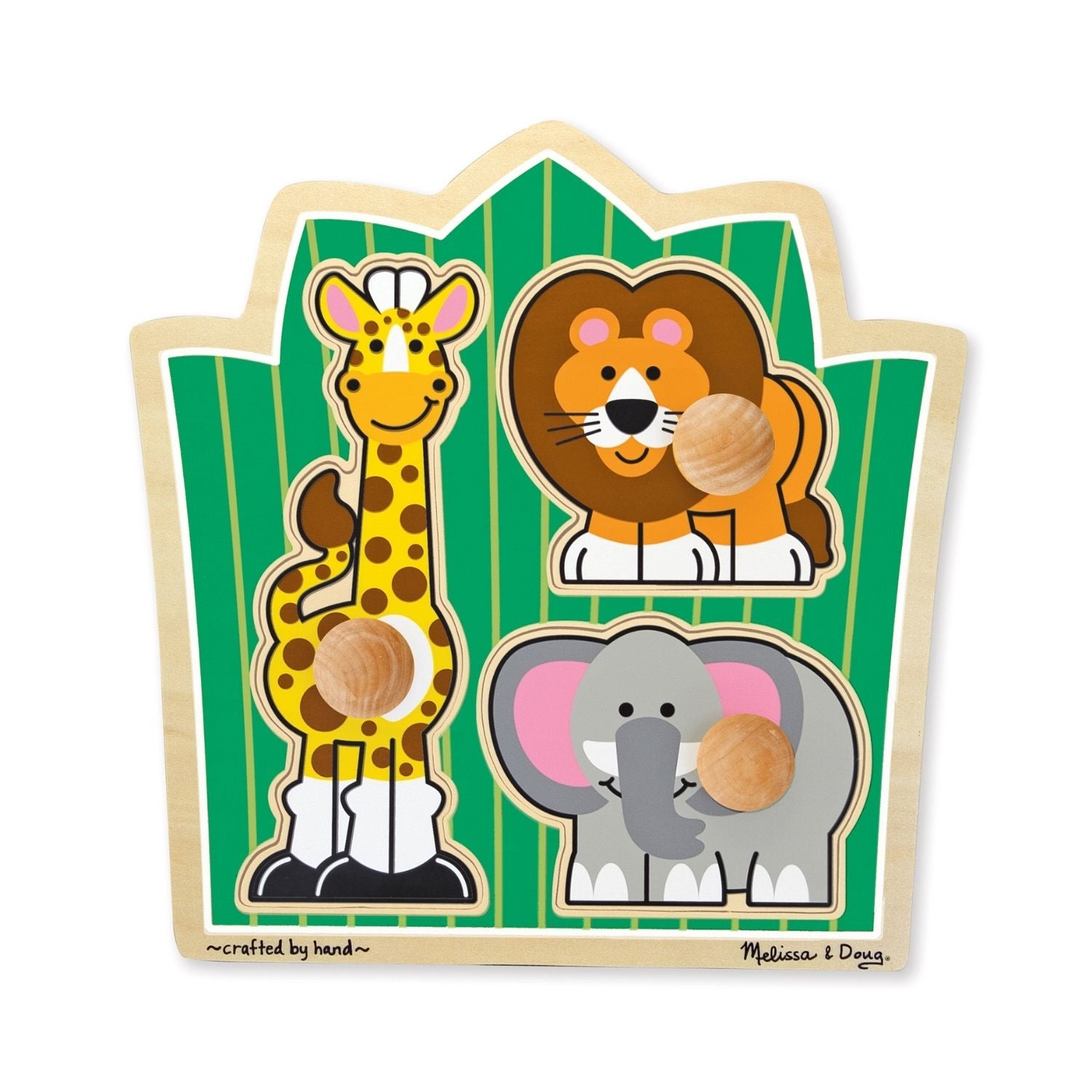 Melissa & Doug Jungle Friends Jumbo Knob