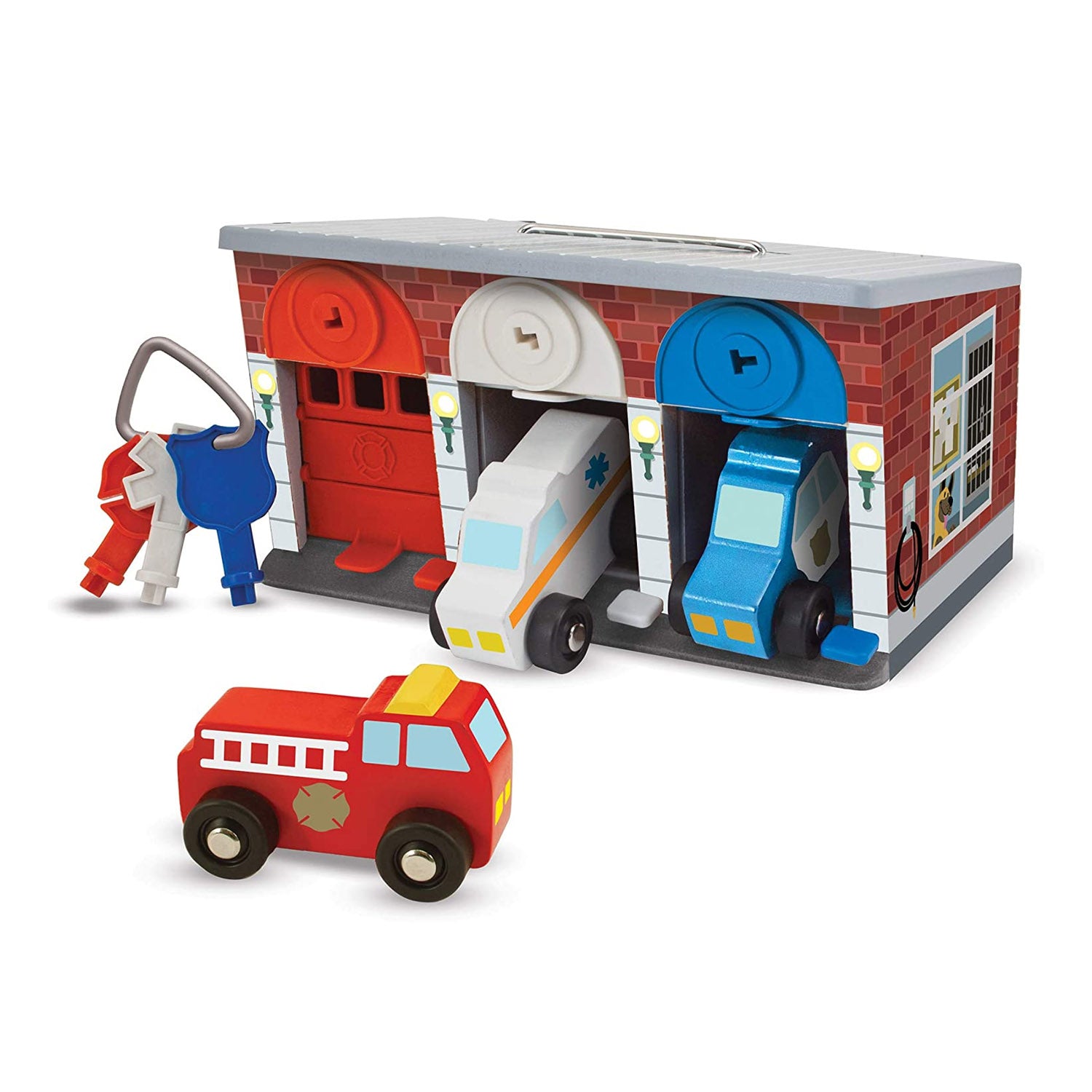 Melissa & Doug Keys and Cars Rescue Garage