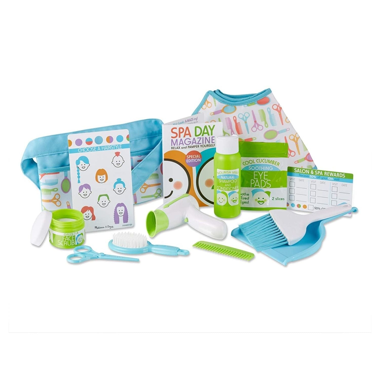 Melissa & Doug LOVE YOUR LOOK!  Salon & Spa Playset