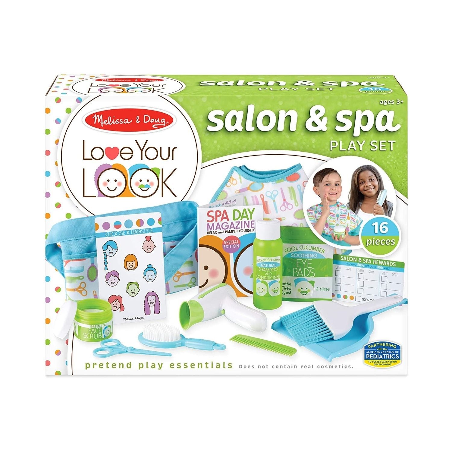 Melissa & Doug LOVE YOUR LOOK!  Salon & Spa Playset