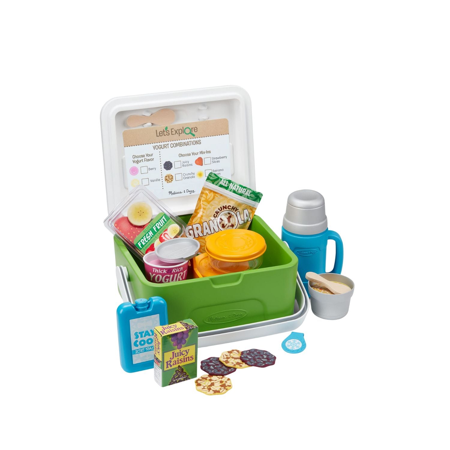 Melissa & Doug Let's Explore Camp Cooler Play Set