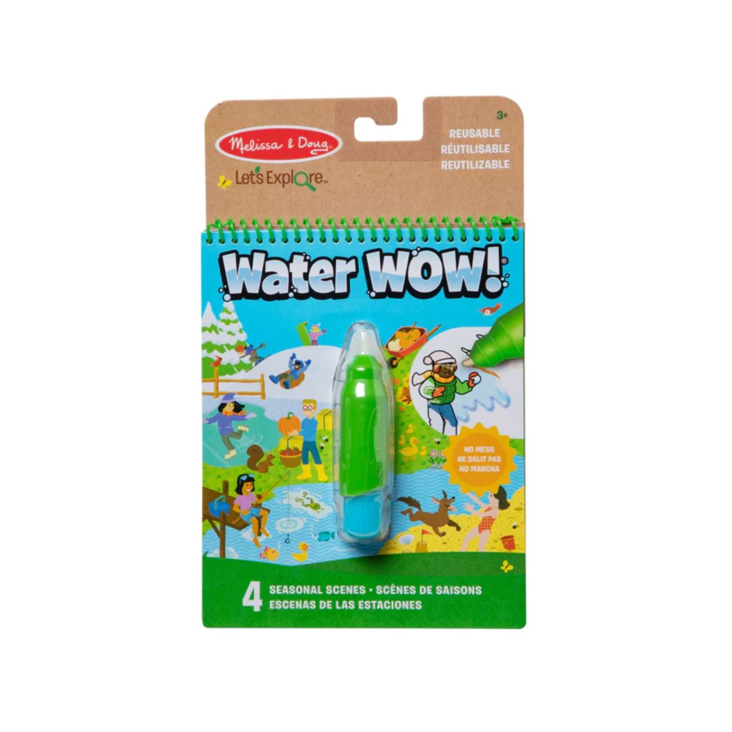 Melissa & Doug Let's Explore Water Wow Seasons