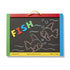 Melissa & Doug Magnetic Chalkboard/Dry-erase Board