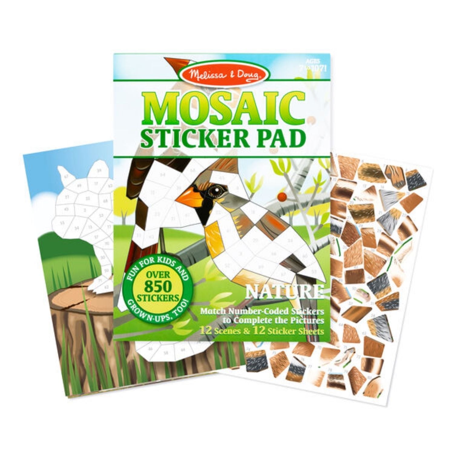 Melissa & Doug Mosaic Sticker Pad - Nature