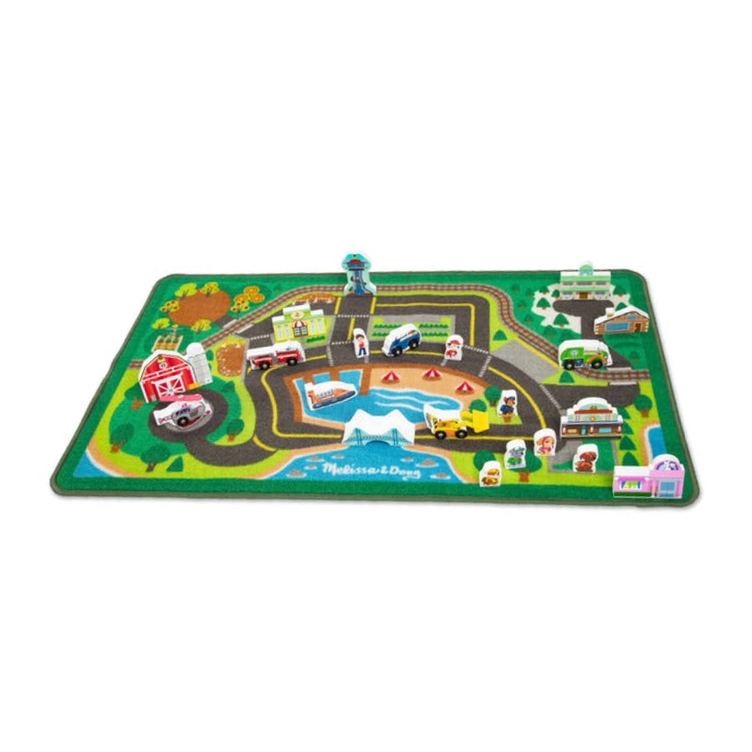 Melissa & Doug Paw Patrol Activity Rug - Adventure Bay