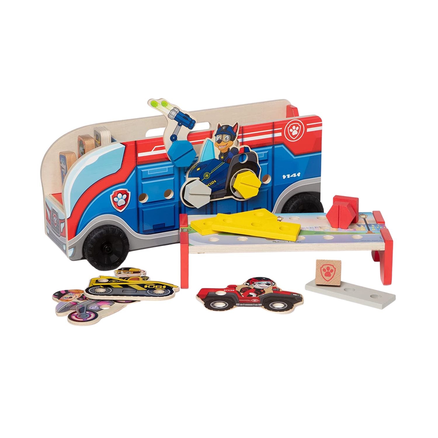 Melissa & Doug Paw Patrol Match & Build Mission Cruiser