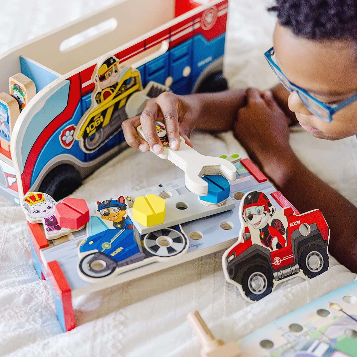 Melissa & Doug Paw Patrol Match & Build Mission Cruiser