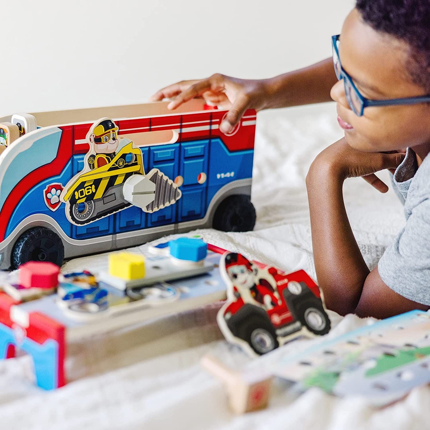 Melissa & Doug Paw Patrol Match & Build Mission Cruiser