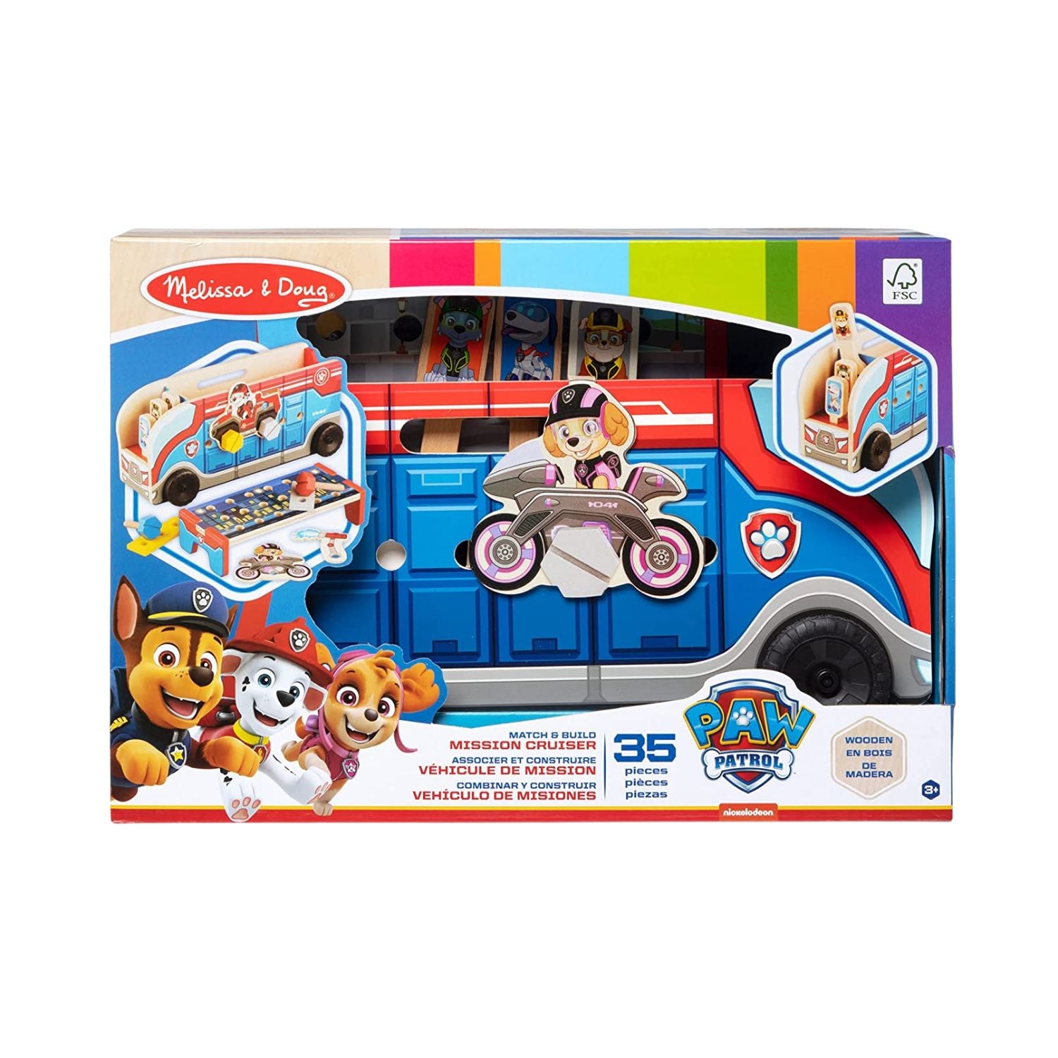 Melissa & Doug Paw Patrol Match & Build Mission Cruiser