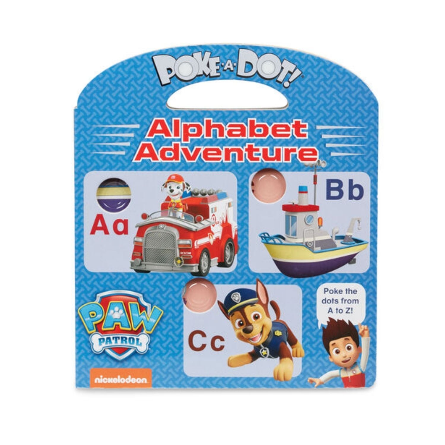 Melissa & Doug Paw Patrol Poke-A-Dot Alphabet Adventure